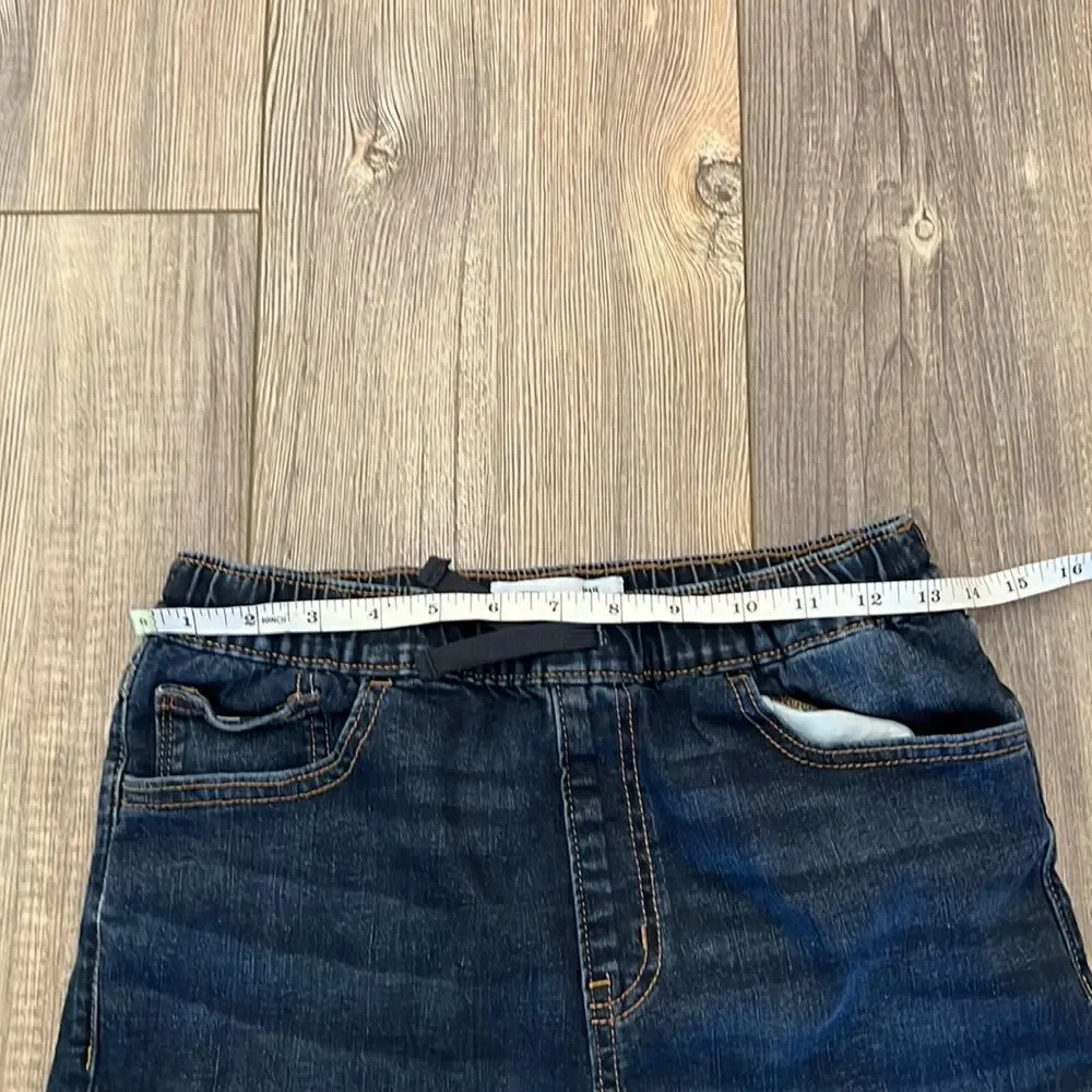Old Navy Karate Slim Boys Denim Shorts With Raw Hem